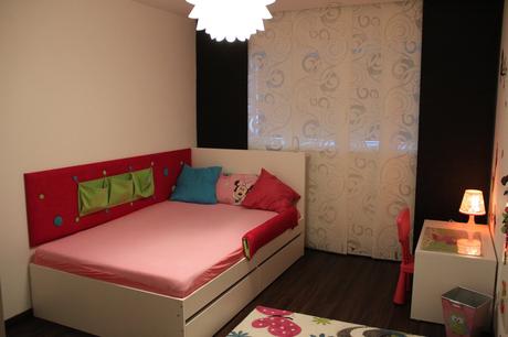 Mantinel na zeď postele lusito,