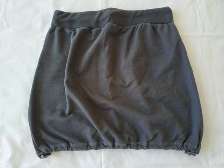 Šedá sukně - sublevel - xs, xs