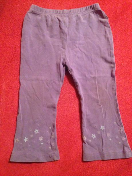 Dívčí tepláky - tepláčky květy, tesco,92