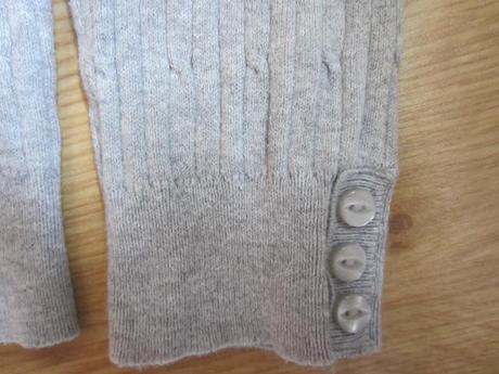 Luxus úpletové teploučké legínky, h&m,80