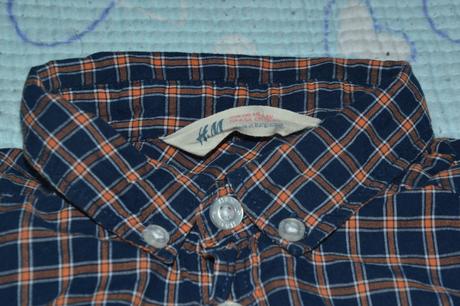 104 110 bavlněná košile ham, h&m,110