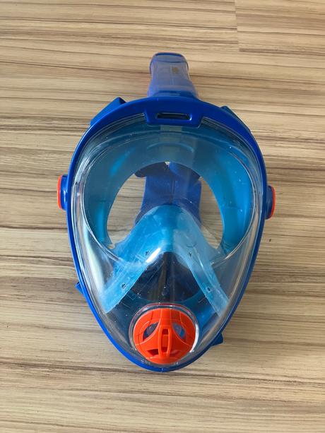 Celoobličejová šnorchlovací maska pro děti, 