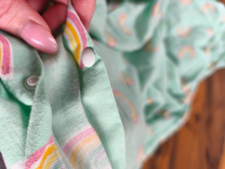 Mint povlečení s duhou, šířka (cm): 140,délka (cm): 190