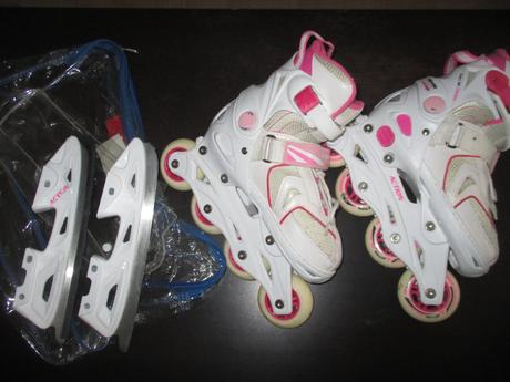 Nastavitelné brusle action 2v1 31-34, 32