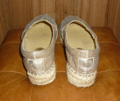Zlaté dámské espadrilky replay, replay,39