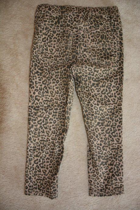 Tygrované leo kalhoty slimky - pro dvojčata, next,104