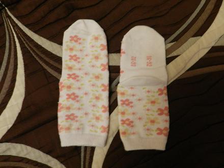 Ponožky květinky, kik,25