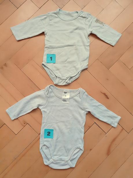 Body dlouhý rukáv h&m 62-68, h&m,62