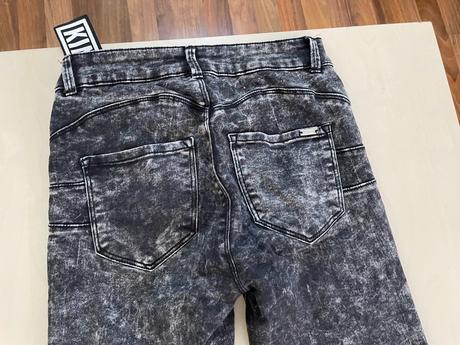 Plísňové džíny/skinny, vel w 27, cca xs, fb sister, xs