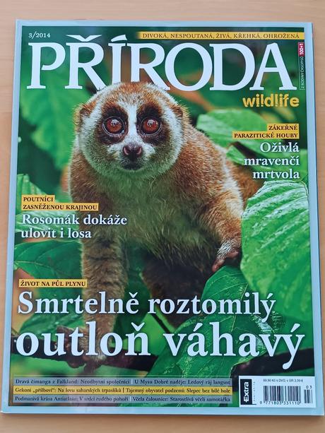 4 časopisy příroda 2014 č. 1-2, 3, 4, 5, 