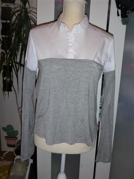 Heboučká triko-halenka - vel.s-m, m