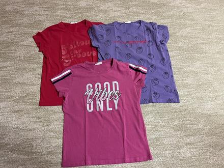 Mix 3 ks triček velikost 158, coccodrillo,158