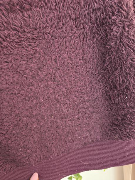 Plyšová mikina bunda chlupatka 158/164, c&a,164