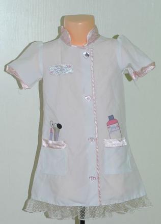 Karnevalový kostým šaty kadeřnice,