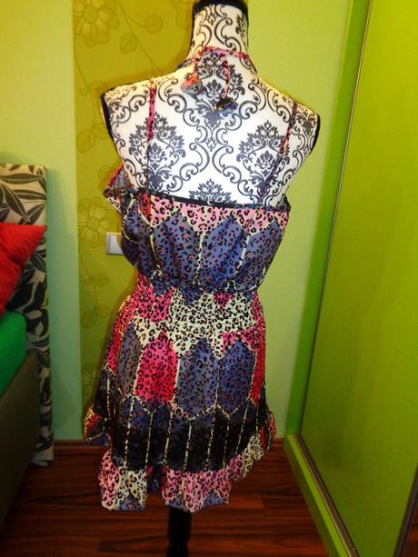 Luxusní letní chladivé šaty m/l, m