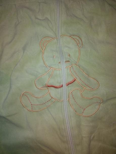 Dětský spací pytel medvídek 83 cm, baby club