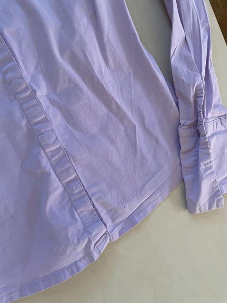 Fialková košile, vel m, spíše do s, měřte etam, s