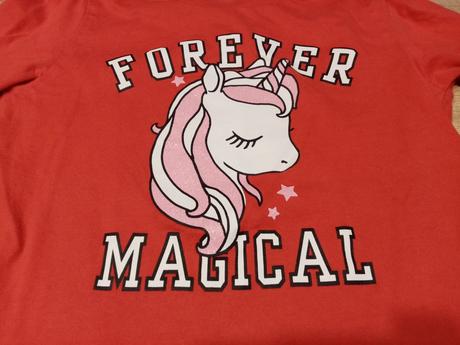 Šaty/tunika hm unicorn vel. 110/116, h&m,110