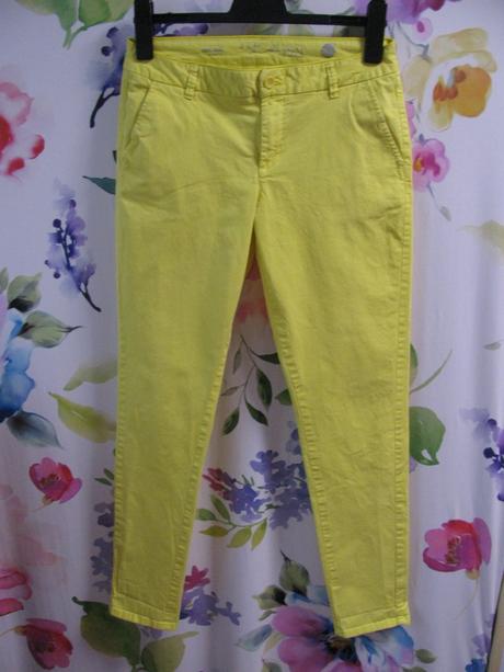 Dámské, dívčí strečové kotníkové kalhoty,džíny, s.oliver,36