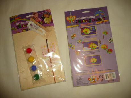 Tvoření závěs motýl rybičky  dřevěné, 