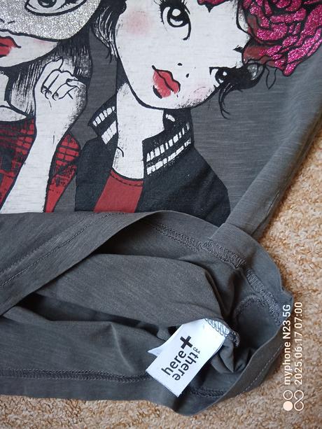 Tričko zn."here+there c&a" vel."146-152", c&a,146