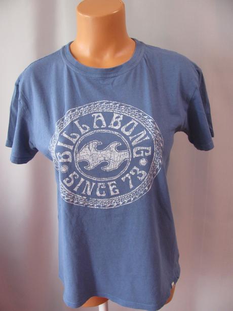 Bavlněné modré tričko -billabong, billabong,s