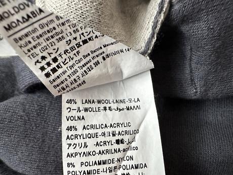 Dámské / dívčí vlněné šaty, benetton, xs, benetton,xs