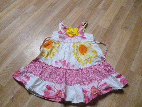 Kytkaté šaty jenny 3 roky, 98