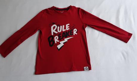 Červené triko, f&f,128