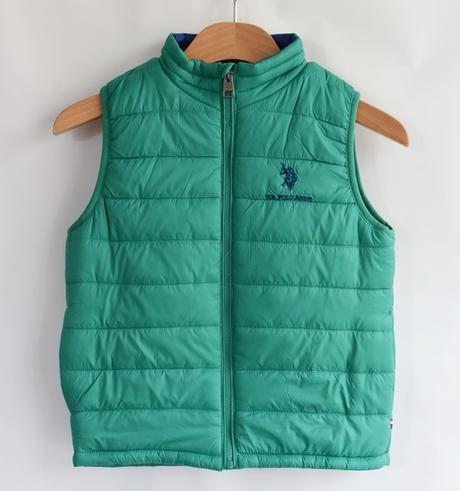 Zateplená vesta vel. 5 - 6 let, u.s. polo assn.,116
