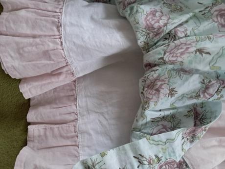 Dívčí letní bavlněné šaty, vel. 116/122, h&m,122