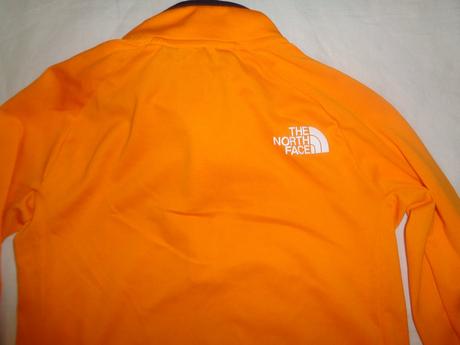 Oranžová funkční mikina the north face, 140