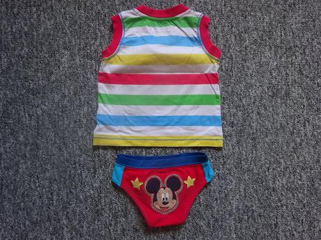 Tílko a plavky mickey, vel. 86, disney,86