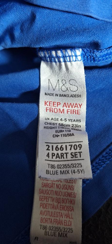 Chlapecké tričko zn. m&s, vel. 4-5 let, marks & spencer,104