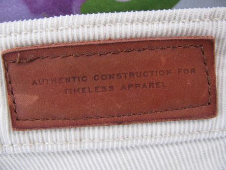 Dámské elastické manšestrové džínové kalhoty, h&m,38