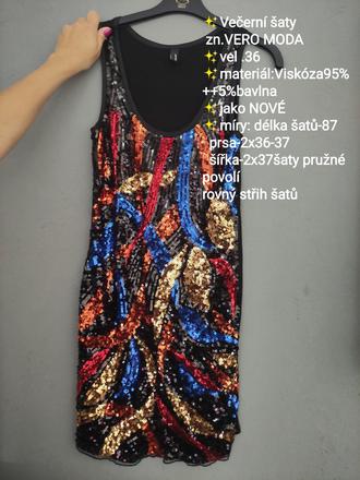 Šaty - vel .s,vero moda, vero moda,36