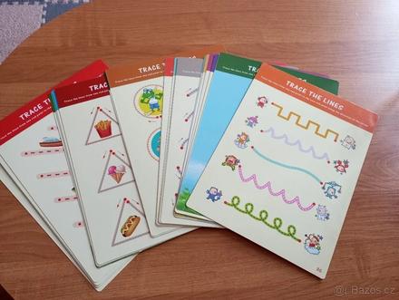 Stírací výukové listy pro děti, 