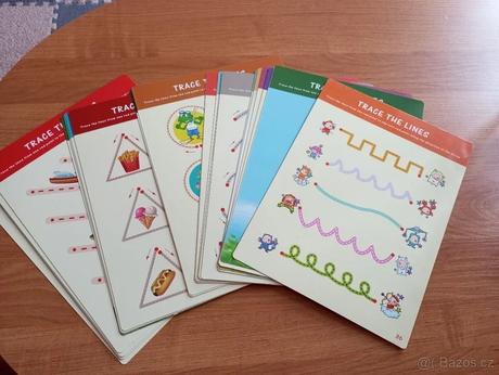 Stírací výukové listy pro děti, 