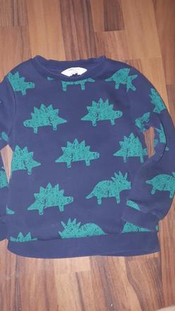 Mikina s dinosaury 98, marks & spencer,98