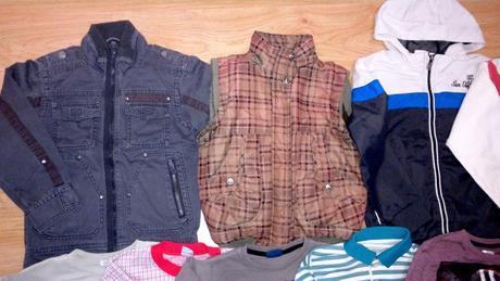 Chlapecký mix věcí vel.116-128 jaro/léto/podzim, 122–134