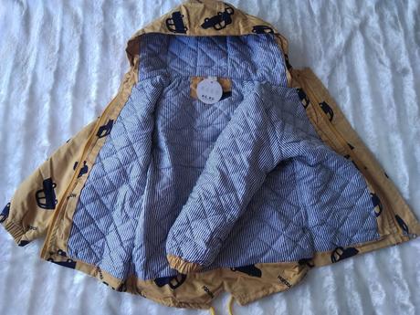 Nová bunda auta, 98/104, 110/116, 98 / 104 / 110 / 116