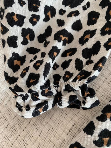 Košilová halenka zvířecí vzor vel. 122/6-7 let, 122