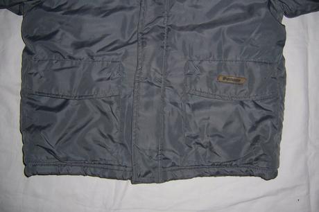 Šedá bunda s podšívkou, 116