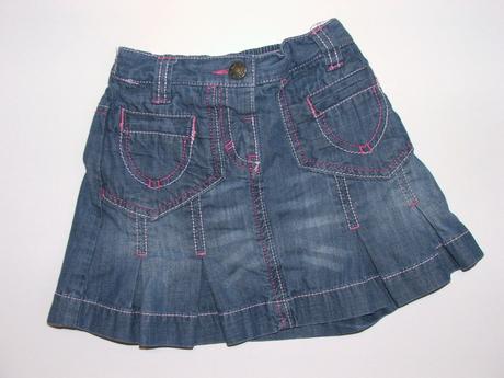 P698 riflová sukně vel. 98, next,98