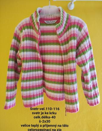 Svetr -vel.110, 110