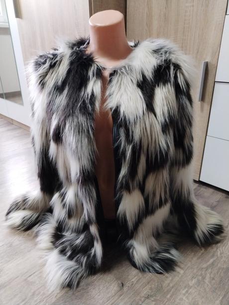 Kožíšková bunda kabátek s 36 zn.f&f, f&f,s