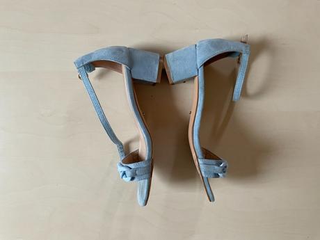 Modré střevíce se širokým podpatkem, vel 37, dee z, 37