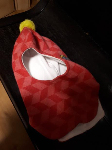 Funkční teplá vlněná čepice kukla, 110