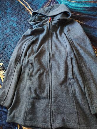 Zateplená dlouhá mikina, xl