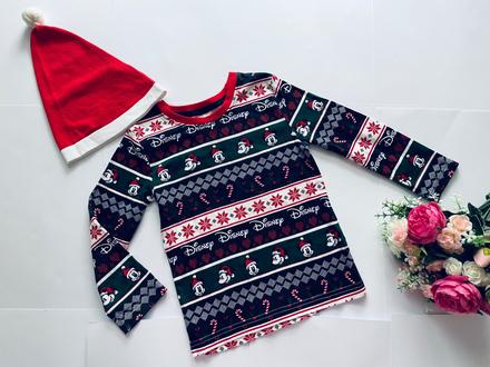 Triko vánoční mikkie mouse - v.104, 104